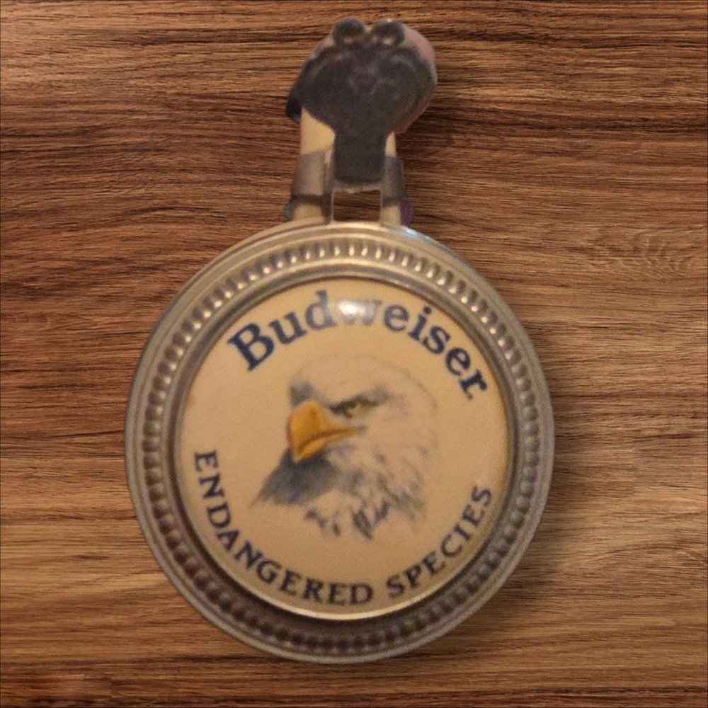 VTG 1989 Anheuser Busch Endangered Species Bald Eagle Budweiser Beer Stein w/Lid